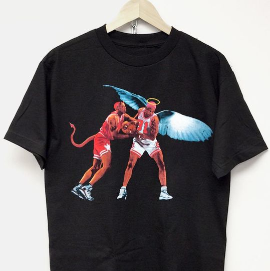 DENNIS RODMAN T-SHIRT vintage rap tee merch concert mike tyson Travis drake kanye 90s lil yachty tour 90s uzi vert