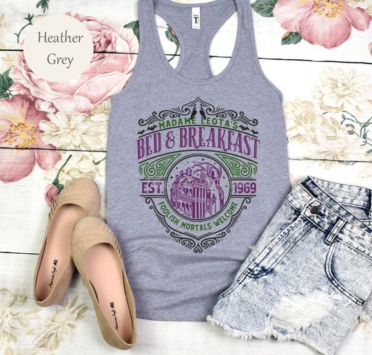 Madame Leota's Bed and Breakfast Tank Top, Haunted Mansion Tank Top, Disneyland Tank Top