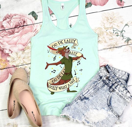 Robin Hood Tank Top, Disney Women's Shirt, Disneyland Matching Tank Top
