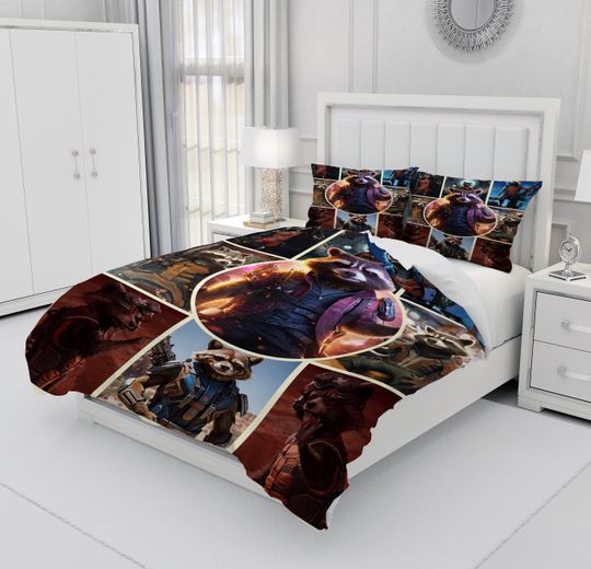Rocket Raccoon Bedding Set