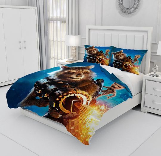 Rocket Raccoon Bedding Set