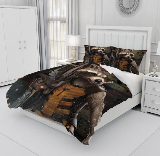 Rocket Raccoon Bedding Set