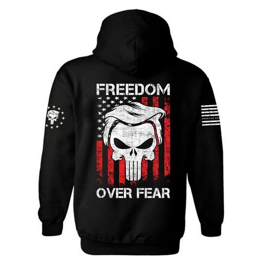 Trump 2024 Election Shirt, Pro Trump Shirt, Patriotic Shirt, Gift for Republican, Election Shirt, Donald Trump 2024 Shirt, Freedom Over Fear