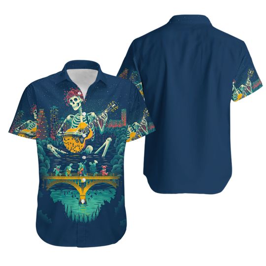 3D Grateful Dead Tropical Hawaiian Shirt