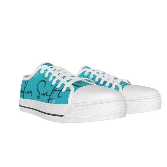 Taylor Women's Low Top Sneakers, Gift for taylor version, Eras tour merch