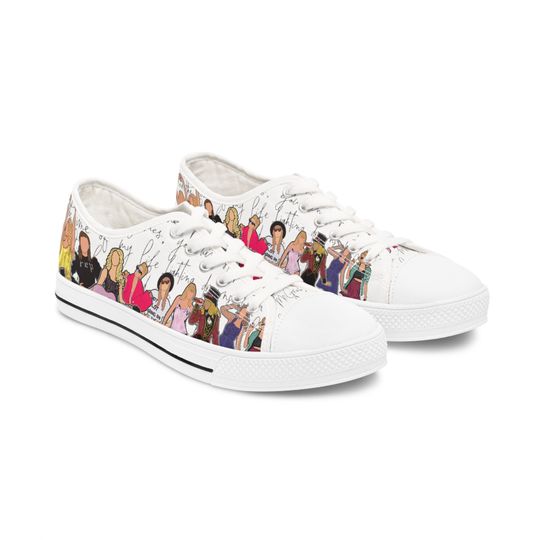 Taylor Women's Low Top Sneakers, Gift for taylor version, Eras tour merch
