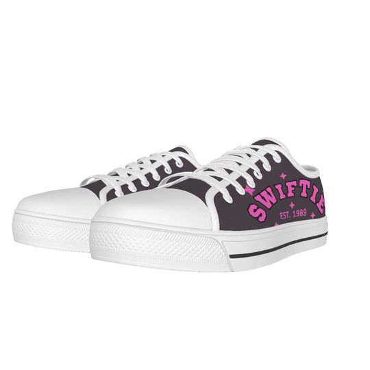 Taylor Women's Low Top Sneakers, Gift for taylor version, Eras tour merch