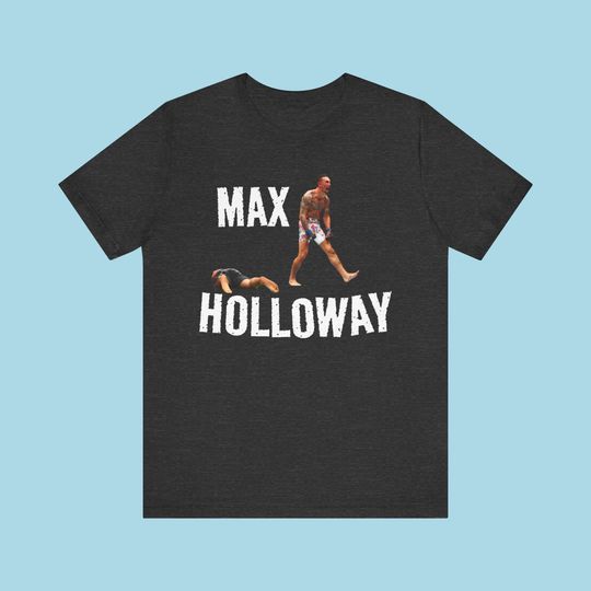 Max Holloway UFC 300 T-Shirt | Max Holloway vs Justin Gaethje
