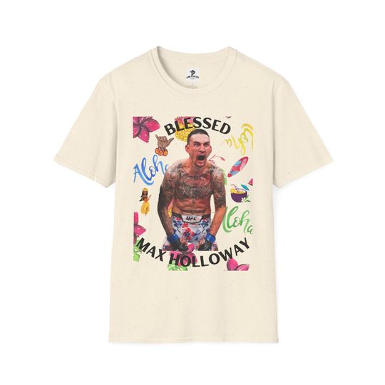 Max Holloway "Blessed" Softstyle T-Shirt