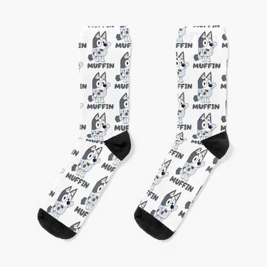 Vintage Cartoon Movie BlueyDad Socks