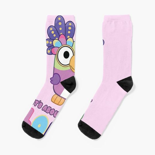 Loud like Chattermax BlueyDad Socks