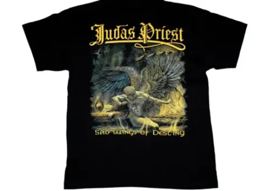 Discover Judas Priest Sad Wings Of Destiny 1976 New T-Shirt