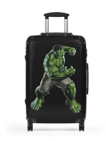 Hulk Suitcase Cabin Luggage Travelling Avengers Super Hero Gifts Birthday Anniversary