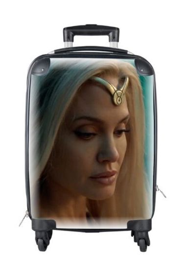 Thena Suitcase Angelina Jolie Cabin Travelling Eternals Super Hero Gifts Birthday Mothers Day Fathers Day