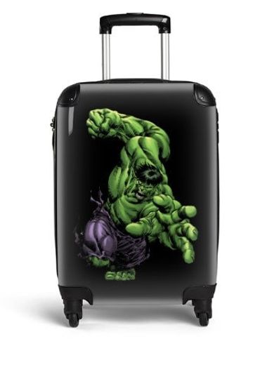Hulk Suitcase Cabin Luggage Travelling Avengers Super Hero Gifts Birthday Anniversary