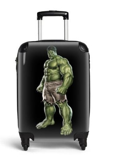 Hulk Suitcase Cabin Luggage Travelling Avengers Super Hero Gifts Birthday Anniversary