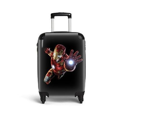 Iron Man Suitcase Cabin Luggage Travelling Avengers Super Hero Gifts Birthday Anniversary