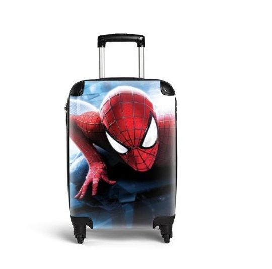 Spiderman Suitcase Cabin Travelling Super Hero Gifts Birthday Mothers Day Fathers Day
