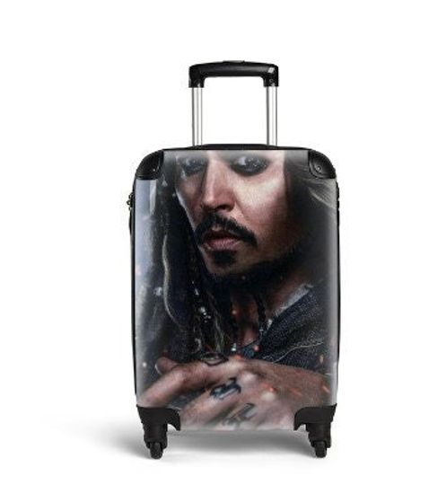 Johnny Depp Suitcase Jack Sparrow Cabin Travelling Super Hero Gifts Birthday Mothers Day Fathers Day