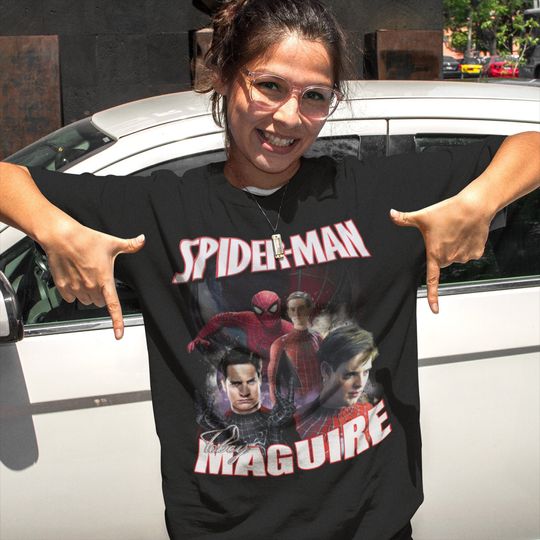 SPIDERMAN | Tobey Maguire | Spiderman Tshirt Shirt Tee  | Spiderman Avengers