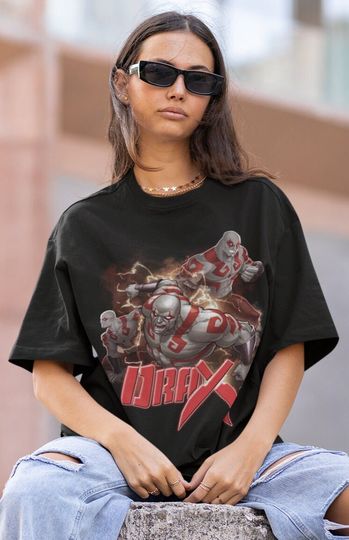 DRAX GUARDIAN of GALAXY | Drax the Destroyer Tshirt | Doctor Strange Cartoon Avengers