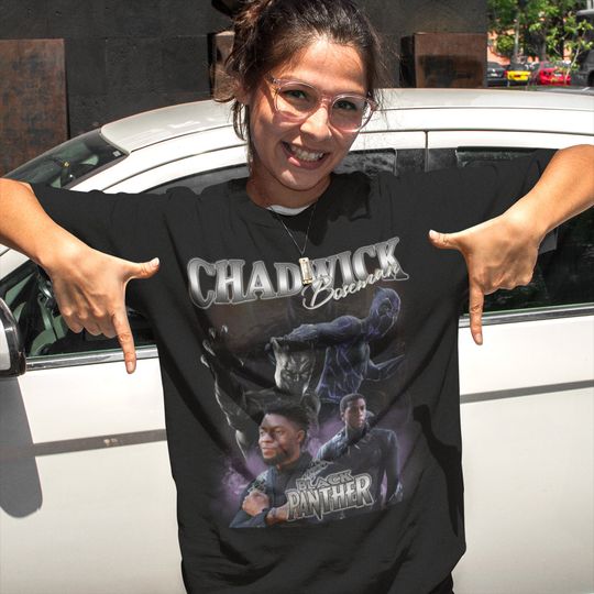 BLACK PANTHER | Chadwick Boseman I Black Panther Tshirt Shirt Tee | Ant Man Avengers