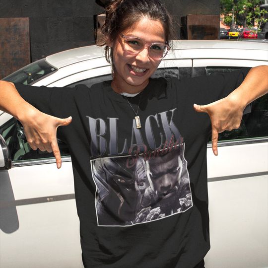 BLACK PANTHER | Chadwick Boseman I Black Panther Tshirt Shirt Tee  | Ant Man Avengers