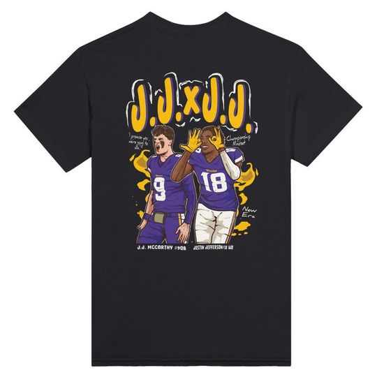 Justin Jefferson x J.J. McCarthy "Championship Mindset" Crewneck T-shirt