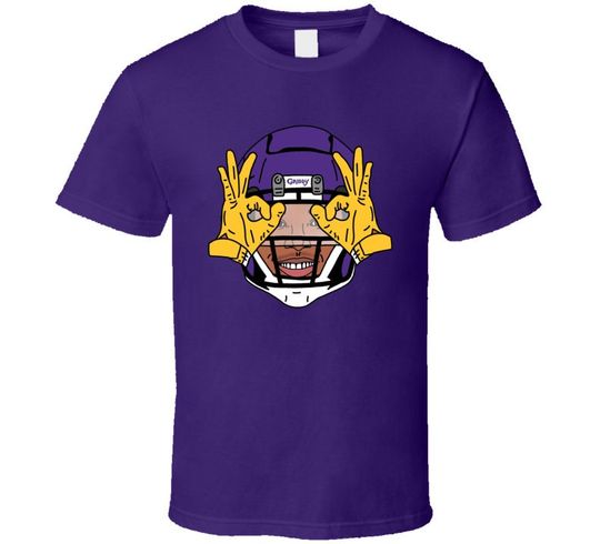 Justin Jefferson Big Head Minnesota Wide Receiver T Shirt