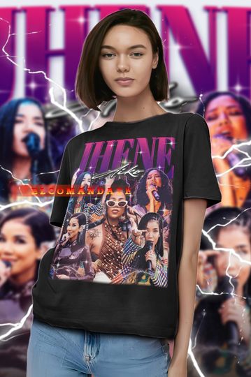 JHENE AIKO Singer Vintage Shirt, Jhene Aiko Homage Tshirt, Jhene Aiko Fan Tees