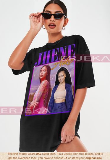Jhene Aiko Efuru Chilombo Tees, Vintage Tee Aiko, Vintage 90s Unisex T-Shirt