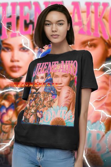 SINGER JHENE AIKO  Vintage Shirt, Jhene Aiko  Homage Tshirt, Jhene Aiko  Fan