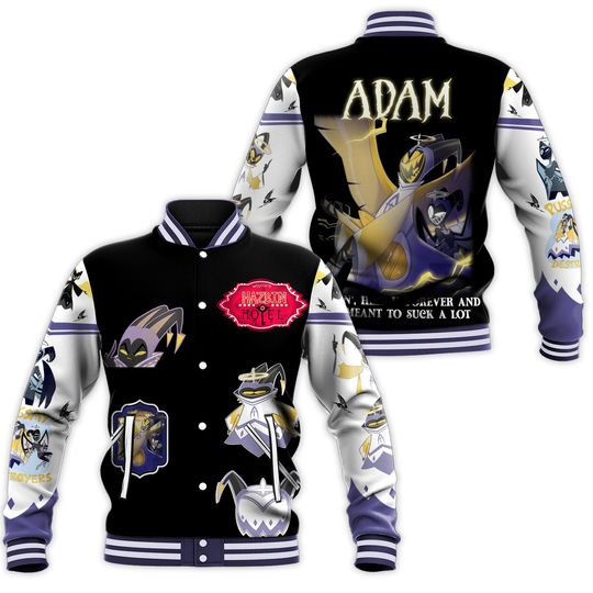 Hazbin Hotel Baseball Jacket