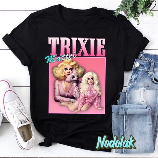 Trixie Mattel Vintage Retro Pink T-Shirt