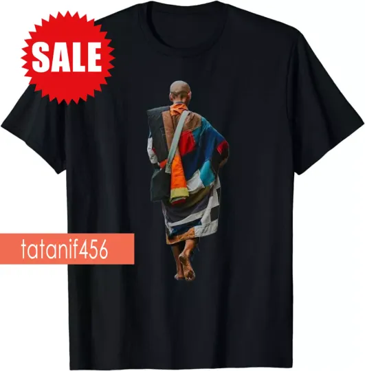 I Love Thich Minh Tue Buddha Black T-shirt