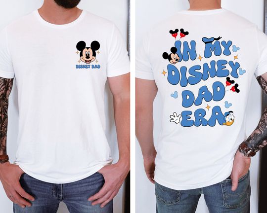 Discover In My Disney Dad Era Shirt, Disney Dad Shirt