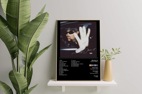 SUMMER WALKER Still Over It | Album Poster | Minimalistic