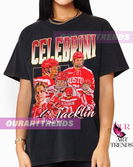 Macklin Celebrini Shirt Ice Hockey American Professional Hockey Championship Sport Merch