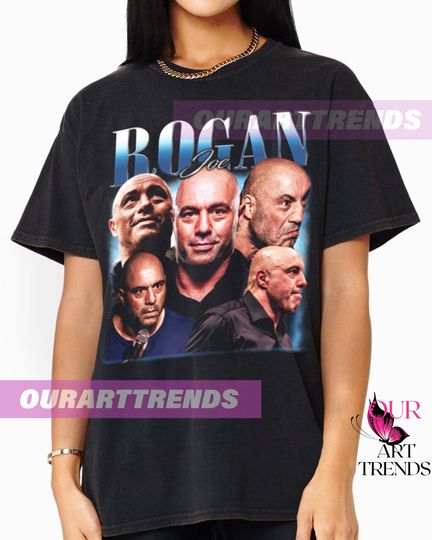 Joe Rogan Sports Commentator Television Fans Gift T-shirt Retro Vintage Bootleg Graphic Tee