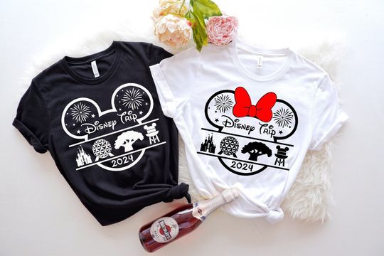 Custom 2024 Family Disney Epcot Tour Shirt, Disney Family Vacation Shirts