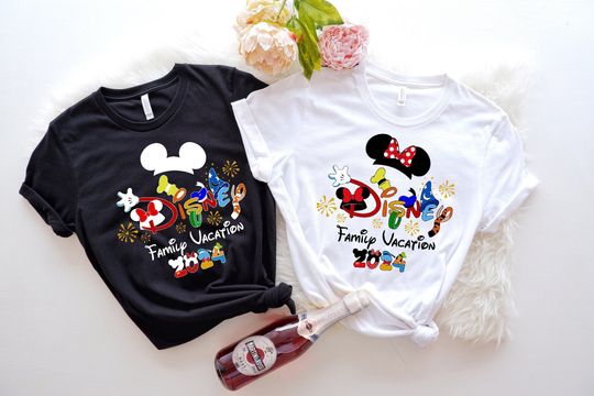 Custom Disneyland Family Shirts, Disney Family Vacation 2024 Shirt