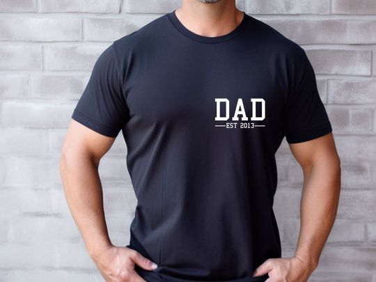 Father's Day Shirt, Custom Dad Shirt, Personalised Dad, Daddy Shirt, Father's Day Shirt