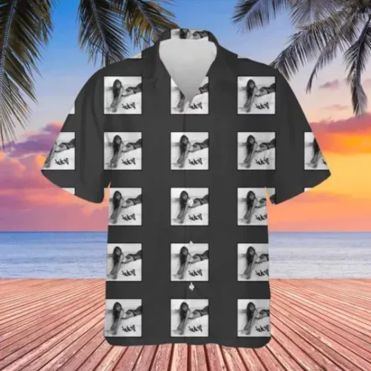 Vintage 90s Tate Mcrae Hawaiian Shirt, Music Lovers Gift