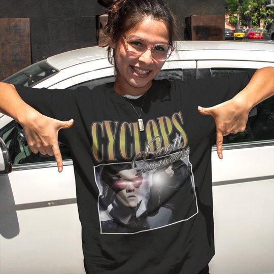 New Fashion CYCLOPS X-MAN Scott Summers Avengers Tshirt Cotton For Men Women Kids Loose Comfortable Sports Short Sleeves Street Fashion Clothing Tops