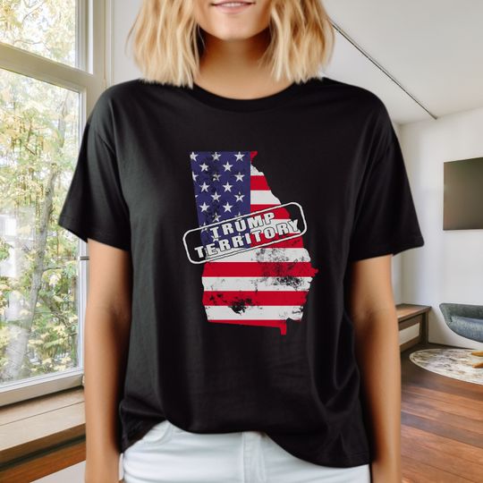 Trump Territory Shirt, Georgia Shirt, Election Shirt, Republican Cotton T-Shirt - Loose Fit, Comfortable Short Sleeve Tee