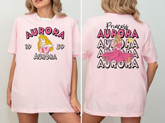 Disney Princess Aurora Shirt, Sleeping Beauty Disney Shirt,  Disney Family Trip Shirt, Disneyland Vacation Shirt