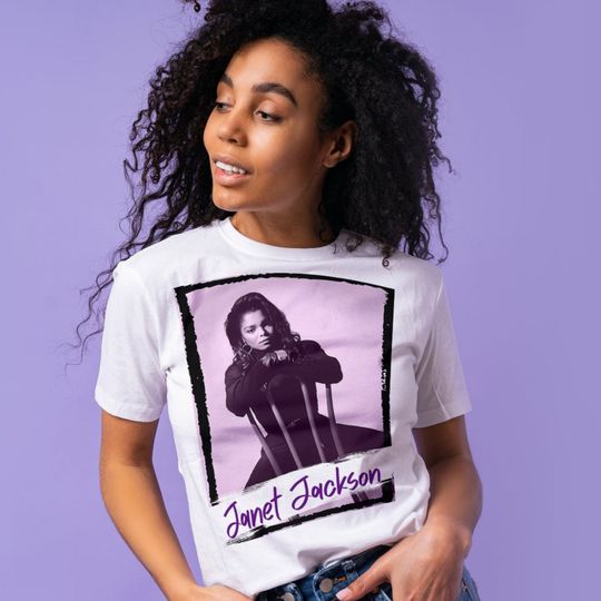 Janet Jackson Tee | Rhythm Nation Vintage Inspired T-shirt | Rare Janet Jackson Retro 90s Shirt | Janet Jackson Concert Shirt