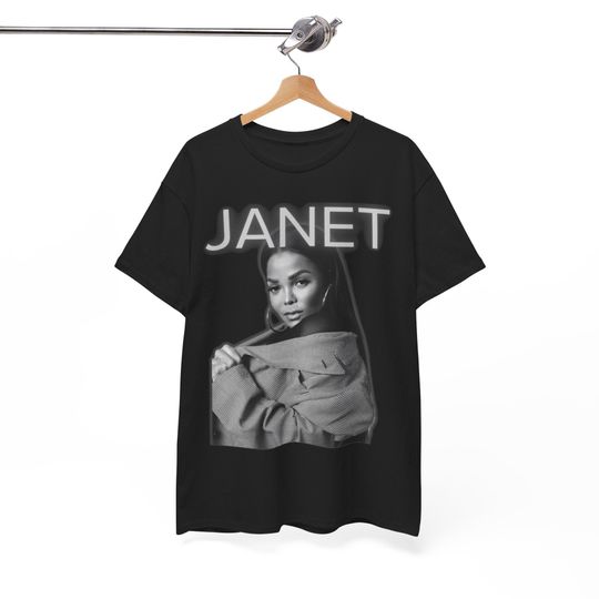 Vintage Janet Jackson Shirt, Cotton Short Sleeve T-shirt, Together Again 2024 Concert Outfit For Fan, Funny Janet Jackson Trendy Shirt, Fans Gift 2024