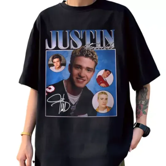 New Popular Justin Timberlake Shirt Gift Funny All Size T-Shirt, 2024 Music Tour Shirt, Bootleg Shirt