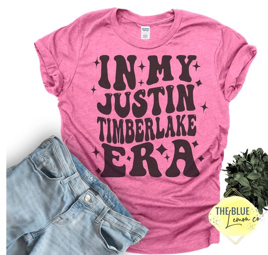 In My Justin Timberlake Era, Justin Timberlake - NSYNC Shirt, Short Sleeve Cotton Tee, Gift for Timberlake Fans